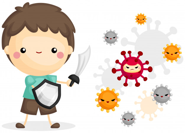 Hệ miễn dịch tự thân bao gồm: rào cản vật lý, cơ chế phòng vệ và phản hồi miễn dịch chung